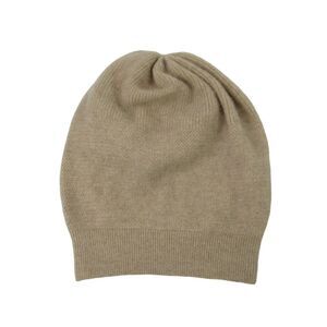 WaySoft 100% Cashmere Women's Beanie One Size, Cream